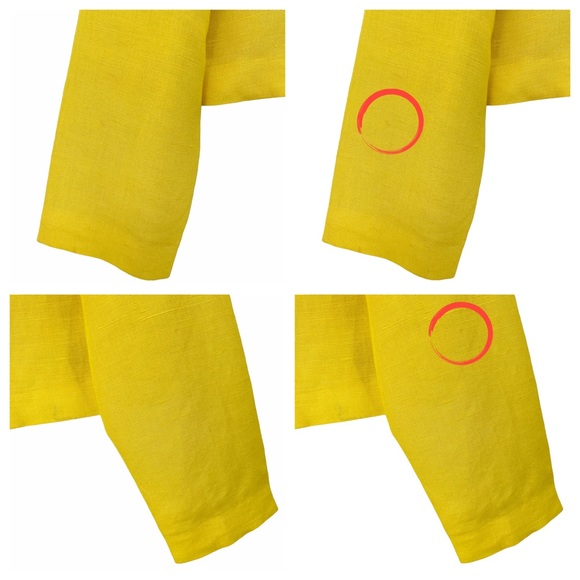 Vintage Linen Blend Cropped and Boxy Blazer Shacket by Diana Hartman Made in USA - Picture 13 of 16